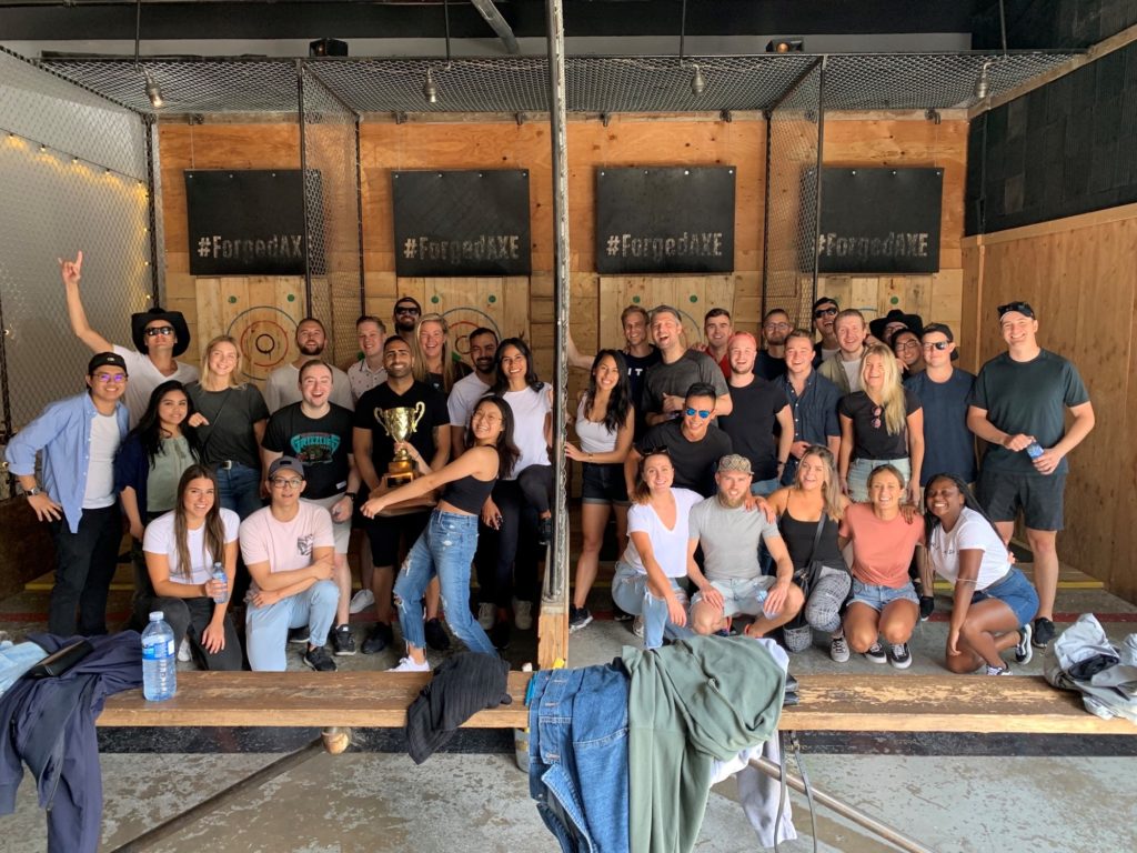 Team at Forged Axe