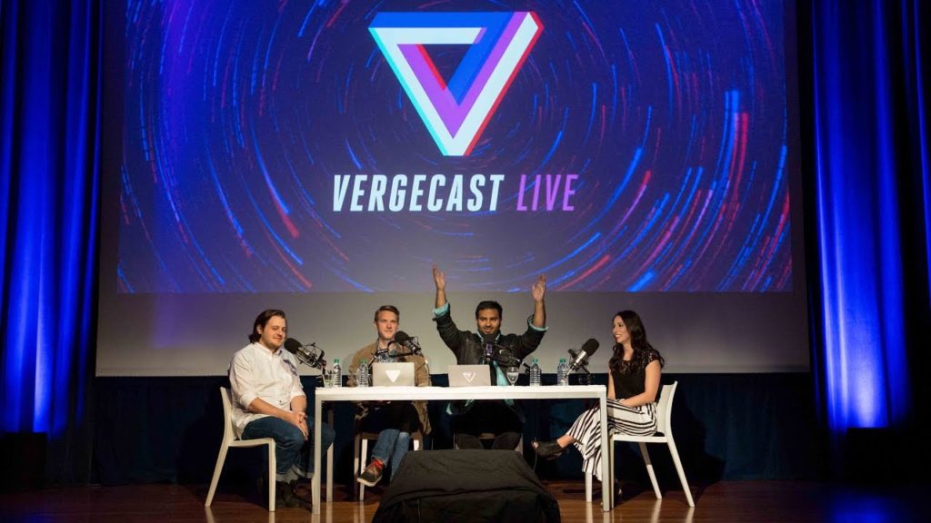 The Vergecast live podcasts